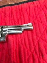 Smith & Wesson Model 19-4 Nickel 4" with box - 10 of 15