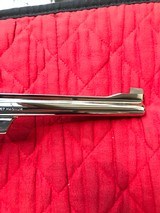 Smith & Wesson 27-2 Nickel 8 3/8" with display case - 10 of 15