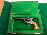 Engraved Ruger Single Six with presentation case and history - 6 of 15