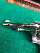 Smith & Wesson model 1905 38 special 4" nickel - 10 of 15