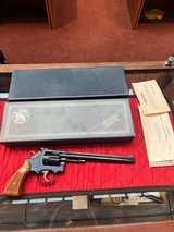 Smith & Wesson model 48 with 8 3/8" barrel with original box - 1 of 15