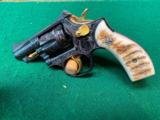 Smith & Wesson Model 19-5 Fully Engraved with Gold Plating