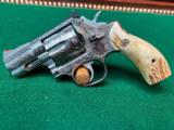Smith & Wesson 686-3 Fully Engraved 357 mag - 1 of 15