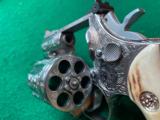 Smith & Wesson 686-3 Fully Engraved 357 mag - 5 of 15
