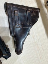 1916 DWM Luger with 2 mags holster and tool all matching parts - 10 of 15