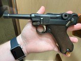 1916 DWM Luger with 2 mags holster and tool all matching parts - 6 of 15