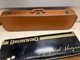 Browning Superposed Lightning 20ga Skeet Skeet with original box and Browning luggage - 15 of 15