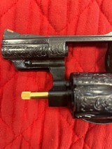 Engraved Smith & Wesson Model 19-5 357 mag - 13 of 13