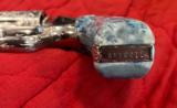 Fully Engraved Smith & Wesson model 686-1 with Giraffe Bone Grips - 9 of 13