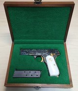 Colt 1908 Engraved wit display case