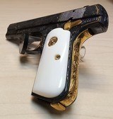 Colt 1908 Engraved wit display case - 8 of 11