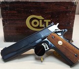 Colt 1911 Gold Cup National Match Series 70 with box made in 1981 - 1 of 12