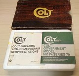 Colt 1911 Gold Cup National Match Series 70 with box made in 1981 - 12 of 12