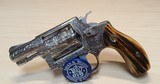 Engraved Smith & Wesson Model 60 with Stag grips