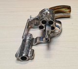Engraved Smith & Wesson Model 60 with Stag grips - 13 of 15