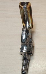 Engraved Smith & Wesson Model 60 with Stag grips - 10 of 15