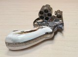 Smith & Wesson model 60 with Stag grips Engraved - 11 of 14