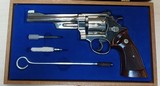 Smith &Wesson Model 27-2 Nickel with display case - 1 of 15