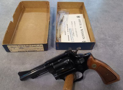 Smith & Wesson 43 22LR with original box and papers