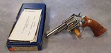 Smith & Wesson 19-4 nickel with original box and papers - Image 1 of 14