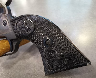 Colt New Frontier 22LR with 22WMR cylinder - Image 3 of 14