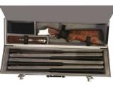Browning Citori Grade III 4 Barrel Skeet Set 28” w/Americase & Chrome Receiver w/Original Browning Case - 1 of 10