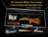 Blaser F-3 2 Barrel (30/32) Sporting w/Briley 20,28,410 Tubes/20+ Chokes and Americase - 1 of 15