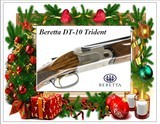 Beretta DT-10 Trident 12 Gauge 32 exhibition Grade Wood; as new from Beretta. Eight Chokes - 1 of 13