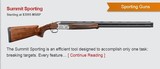 NEW Caesar Guerini Summit Sporting 12 Gauge 32” w/Adjustable Comb Sporting Clays Competitive Shotgun - 2 of 5