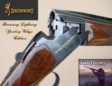Browning Citori Lightning Special Sporting Clays Edition 12 Ga. 32" Over/Under Shotgun w/New Case w/Chokes - 1 of 14