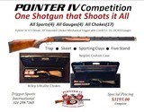 Trigger Sports/Legacy Arms New Crossover Pointer IV Sporting Shotgun; Sporting Clay, Skeet, Trap, Five Stand w/ Chokes Deluxe Case - 7 of 11