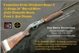 Winchester Super X Semi Auto Dockwiller Exhibition Engraved Grade 12 Gauge Adjustable Stock All Clays w/Case