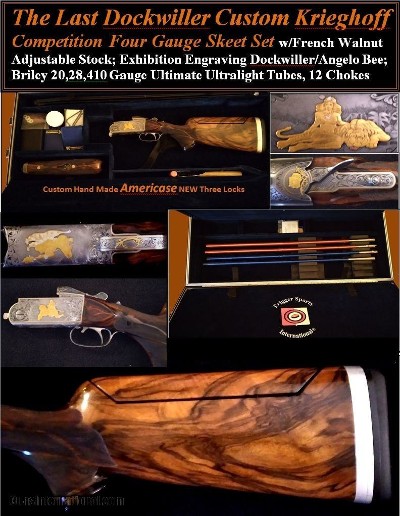 Competition Shotgun Fitting Package: Dockwiller Hydro-Coils, Adjustable Combs, Adjustable Pad Assemblies, Laser Targeting, Consulting