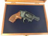 Smith & Wesson 442 38SPL Engraved w/ Presentation Case - 3 of 4
