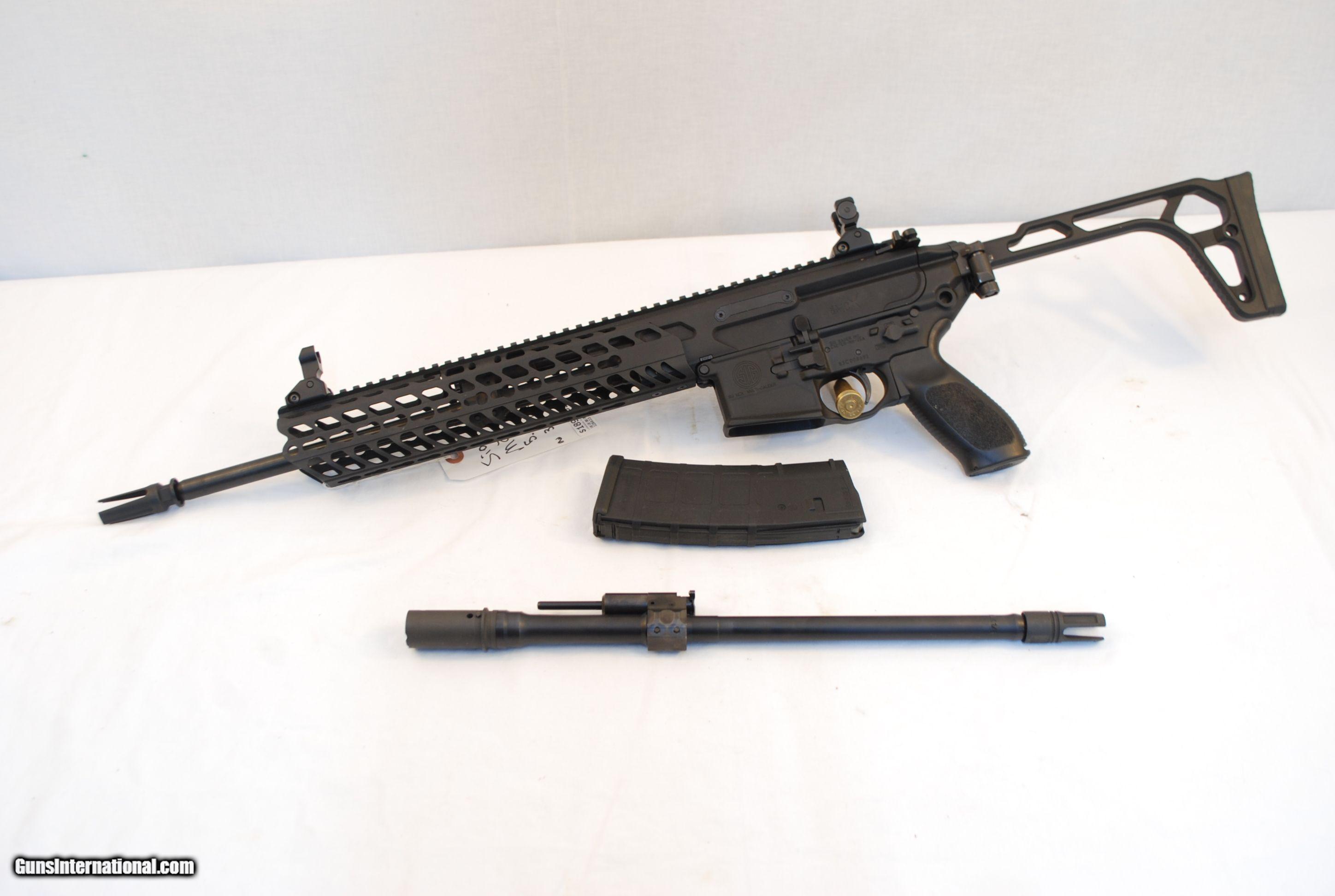 Sig Sauer MCX 5.56 Rifle w .300 Blk barrel