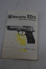 Beretta 92 FS FBI Commemorative 9mm - 2 of 6