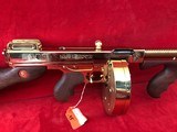 Auto Ordnance 1927A1DX (GOLD TOMMY GUN) 45ACP - 5 of 9