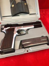 Belgium Browning Hi-Power 40 S&W 2 tone - 6 of 6