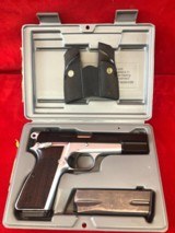 Belgium Browning Hi-Power 40 S&W 2 tone - 5 of 6