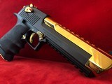 Desert Eagle .50 AE, Black with Titanium Gold - 3 of 13