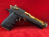 Desert Eagle .50 AE, Black with Titanium Gold - 2 of 13