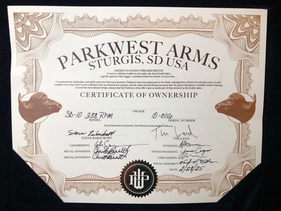 Dakota Model 10 .338 Wby Mag MFG by Parkwest - Image 16 of 18