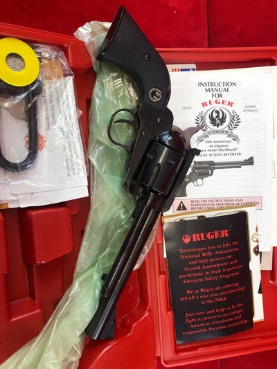 50th Anniversery Ruger New Model Blackhawk 44 Mag - Image 5 of 9