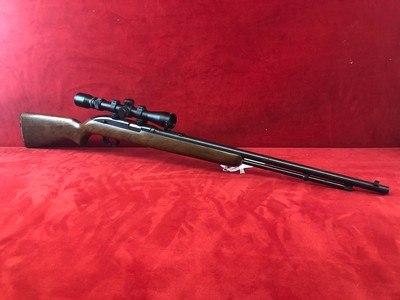 Winchester 77 22LR w/ scope - Image 1 of 13