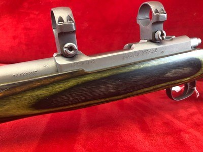 Ruger 77/22 22 Hornet Threaded - Image 9 of 10