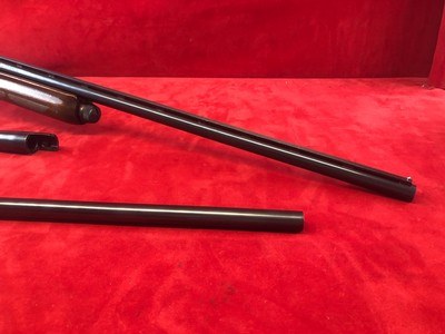 Remington 870 LW 20ga Magnum Wingmaster 3 barrel set - Image 2 of 20