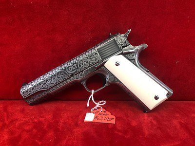 NIB Colt 1911 45acp Silverado #77 of 300 - Image 5 of 11