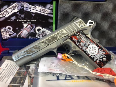 NIB Colt 1911 Delta Elite Fenrir 10mm Talo 1 of 500 - Image 5 of 7