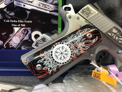 NIB Colt 1911 Delta Elite Fenrir 10mm Talo 1 of 500 - Image 3 of 7