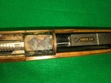 Engraved& Gold Inlaid Bauska Double Square Bridge Mauser Bolt Action Rifle, in 505 Gibbs with case - 6 of 15